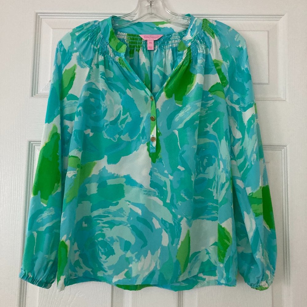 [Lilly Pulitzer] Poolside Blue First Impressions Elsa